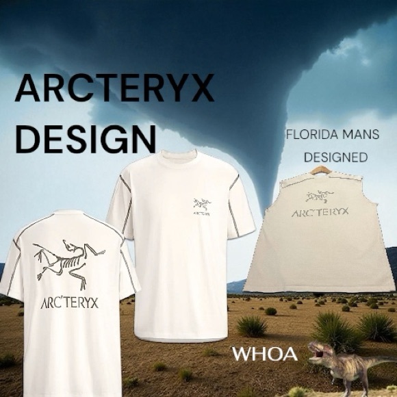 ARC'TERYX SYSTEM A COPAL BIRD T-SHIRT
Chalk LARGE WHITE AND SILVER ACCENTS. RARE - Picture 7 of 12